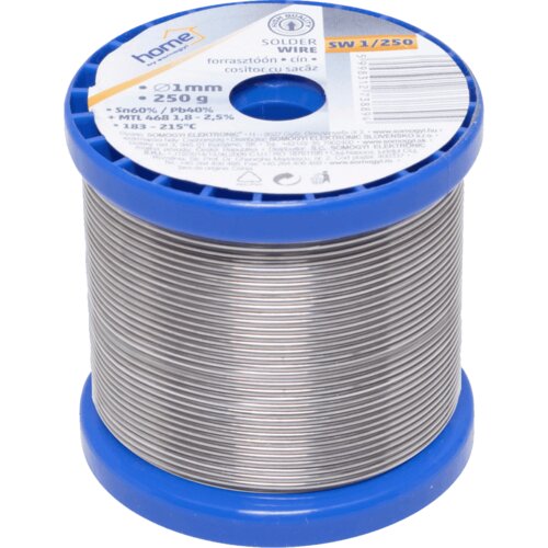 Sma Tinol za lemljenje, &amp;Oslash; 1.0 mm, 250g &amp;ndash; SW 1/250 Slike