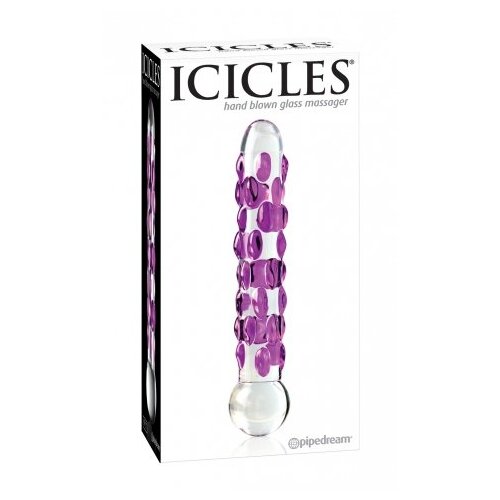 Icicles Stekleni Dildo Hand Blown Glass Massager Cene