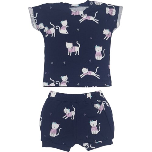 Santex SAN-TEX Letnji set za bebe, Majica i &scaron;orts, Teget Cene