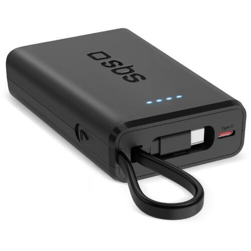 Sbs OUTLET - Prenosna baterija Power Delivery 10000 mAh črne barve, (5000265649) Cene