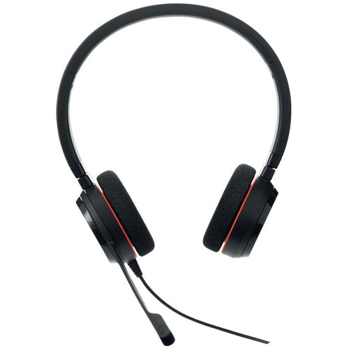 Jabra naglavne slušalke z mikrofonom evolve 20 ms, usb-c, črne Cene