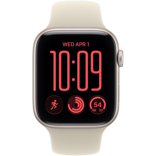 Apple Watch SE 3 GPS 44 mm Starlight pametna ura sa Sport narukvicom M/L Slike