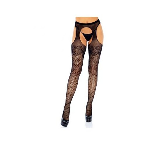 Leg Avenue Nogavice s pasom Polka Dot Cene