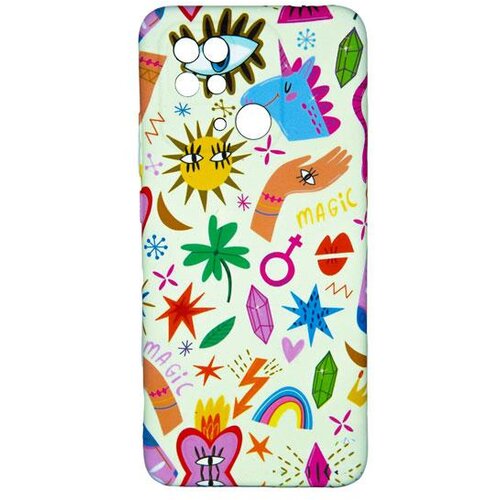  Maska za telefon SVETLECE za Xiaomi Redmi 10C DZ9/3, Bela Cene
