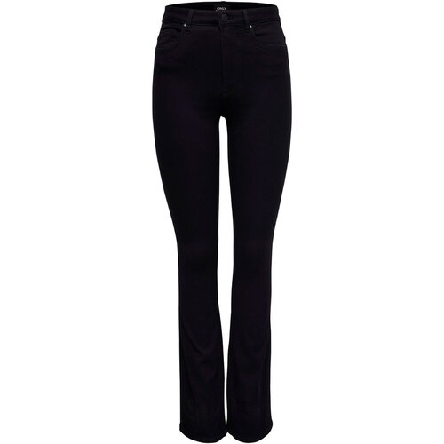 Only Kavbojke bootcut ROYAL LIFE HIGH SWEET FLARE 600 NOOS 15163338 Črna Cene