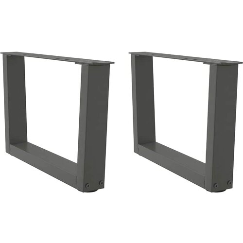  Noge za klub stolić V-oblika 2 kom antracit 60 x (30-31,3) cm čelik Cene