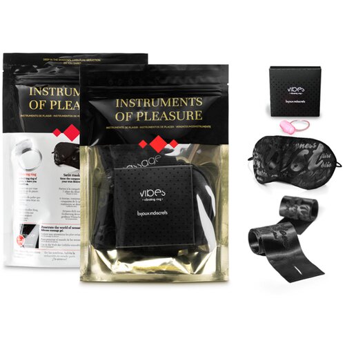 Bijoux Indiscrets BDSM komplet - Instruments of Pleasure, crveni Slike