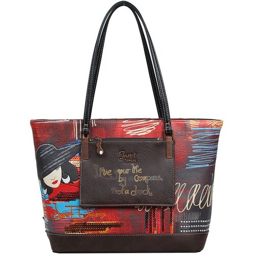 Janet Torba fashion mini Tempus Fugit FW25 40X14X28 cm J-158 Netto Cijene
