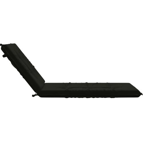  Jastučić za ležaljku GEMERT 100% poliester Crna 190 x 80 x 9 cm - Crna 190 x 80 x 9 cm Poliester Slike