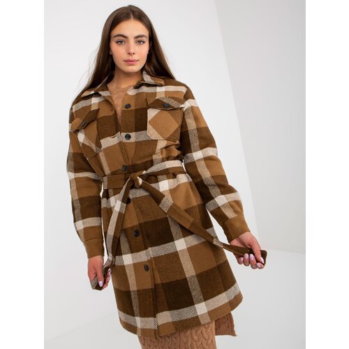 LAKERTA Coat-LK-PL-509076.57P-brown Cene