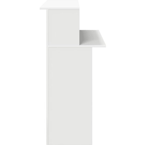  Recepcijski stol Bijeli 100x50x103,5 cm Inženirsko drvo Slike
