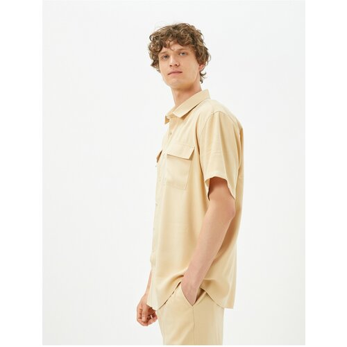 Koton Shirt - Brown - Regular fit Cene