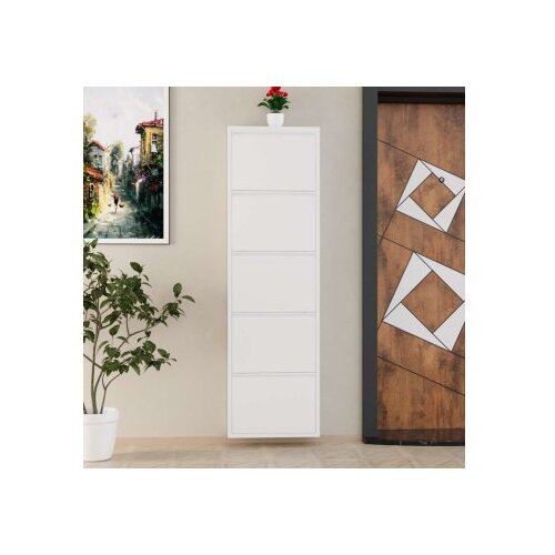 Hanah home Cipelarnik, 50x169x15 cm, Bijeli Cene