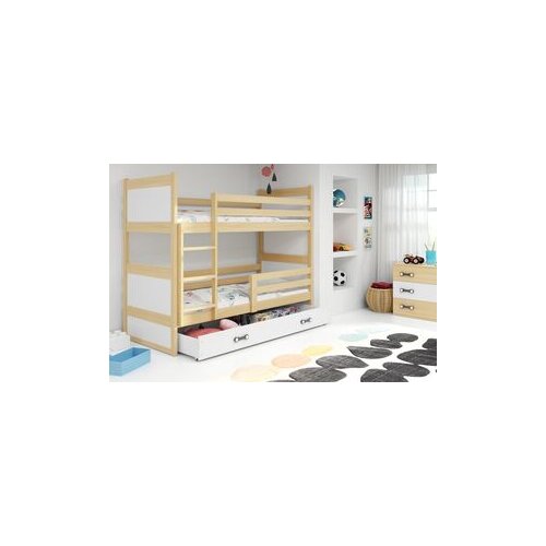 Baloo Bonny Krevet na Sprat 190x80 Pine - Beli Cene