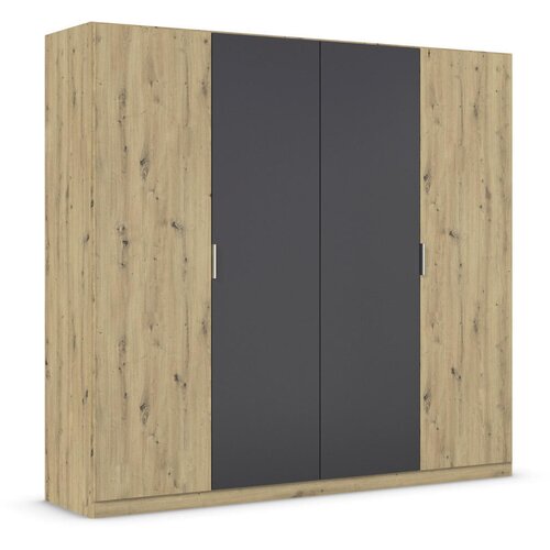 Boxxx OMARA S KLASIČNIMI VRATI, temno siva, hrast artisan Slike