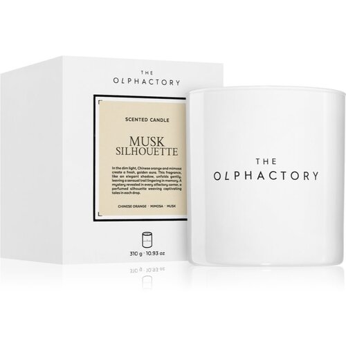 Ambientair The Olphactory White Insignia Musk Silhouette mirisna svijeća 310 g Slike
