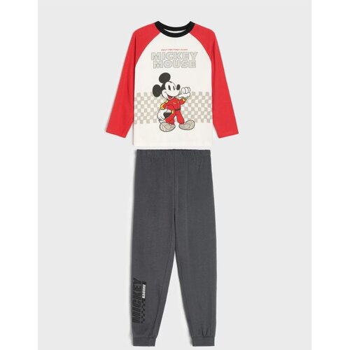 Sinsay Pamukna dvodijelna pidžama s printom Mickey Mouse Slike