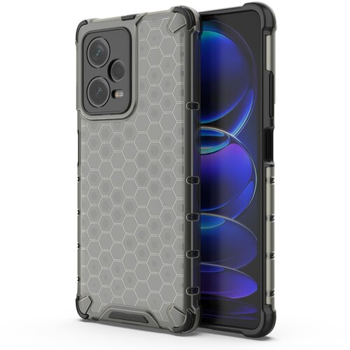 HURTEL Armored hybrid etui za Xiaomi Redmi Note 12 Pro+ Honeycomb črn, (21974188) Cene