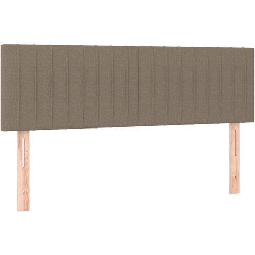 Maison Chic Posteljno vzglavje - Vzglavna omarica 2 kosa taupe 72x5x78/88 cm blago, (22077120) Cene
