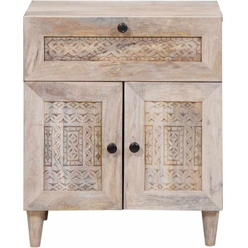  Noćni ormar Bijela 50 x 33 x 60 cm Konstruirano drvo Slike