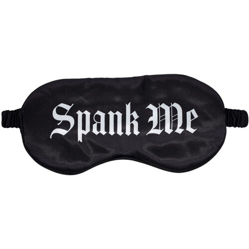  Auu! - satenska maska za oči s natpisom &amp;quot;Spank Me&amp;quot; (crna) Slike
