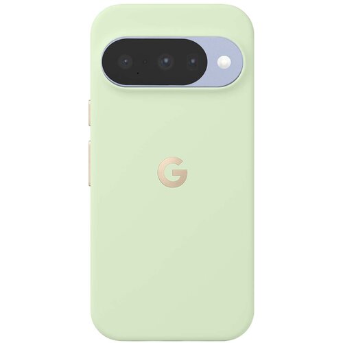 Google Ohišje za Pixel 10 / Pixel 10 Pro iz mehkega silikona, ekološko oblikovano, Zelena, (5000189586) Cene
