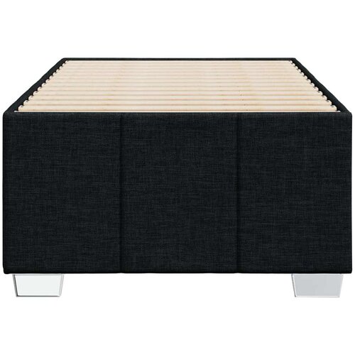 VidaXL Okvir za krevet crni 90x200 cm od tkanine Slike