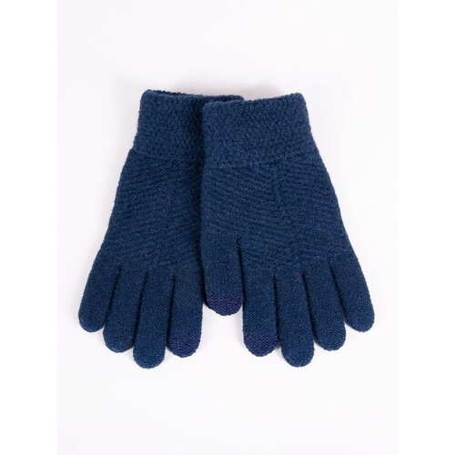 Yoclub dečije rukavice Five-Finger Touchscreen RED-0085G-005C-002 Navy Blue Slike