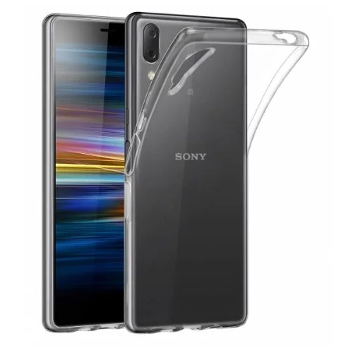 Nillkin ultra tanek silikonski ovitek za sony xperia L3 - prozoren