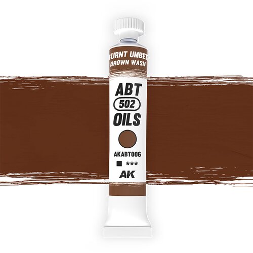 AK Interactive Burnt Umber - Abteilung 502 Uljana Boja 20ml - AKABT006 Cene