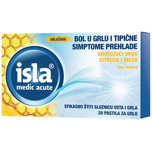 ENGELHARD Isla medic hidro pastile za suvi ka&amp;scaron;alj i grlo k20 Slike