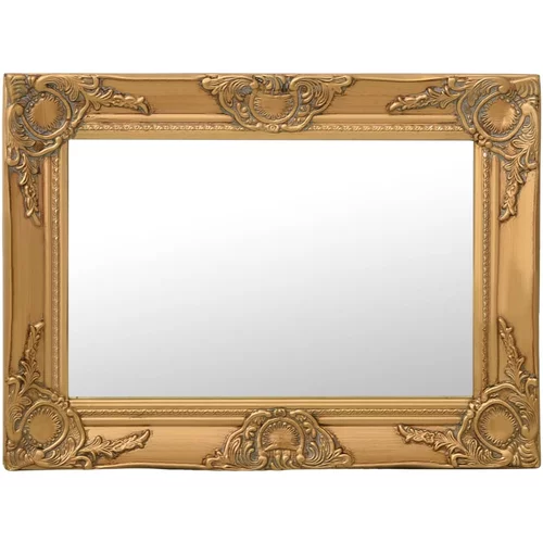  Zidno ogledalo u baroknom stilu 60 x 40 cm zlatno
