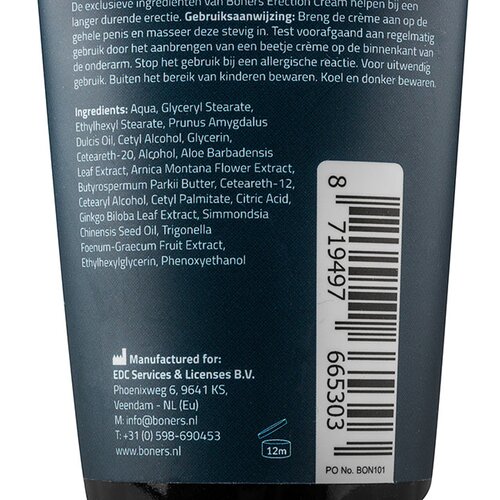 Boners Erection Cream 100ml Cijene