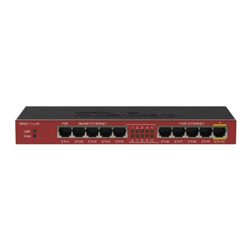 MikroTik RouterBoard RB2011iL-IN sa 10LAN/WAN portova(5xGigabit+5x10/100Mbps Cene