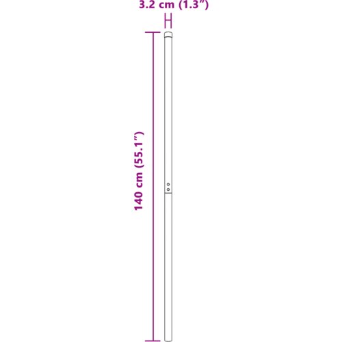  Ograde 12 pcs Zelena 140 cm Čelik s pra&amp;scaron;kastim premazom Slike