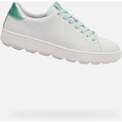 Geox White women&amp;#039;s sneakers Spherica ECUB-1 - Women&amp;#039;s Slike