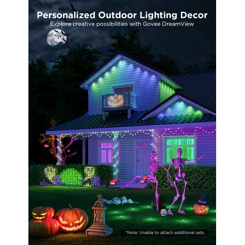 GOVEE LED Mrežaste Svjetiljke - 0.85m x 1.43m, 240 LED lampica Slike