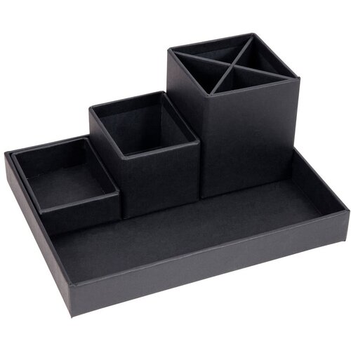 Bigso Box of Sweden Tamno sivi 4-dijelni stolni organizator Lena Cijene