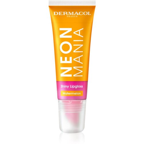 Dermacol Neon Mania sijaj za ustnice v tubici odtenek Watermelon 10 ml Cene