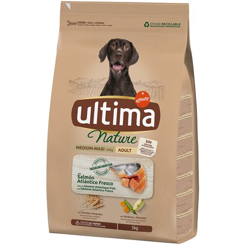  Ultima Nature Medium/Maxi losos - Varčno pakiranje: 2 x 3 kg Cijene
