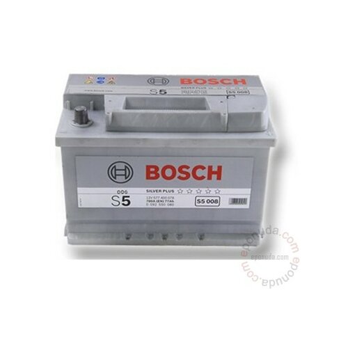 Bosch S5 77 Ah +D akumulator Slike