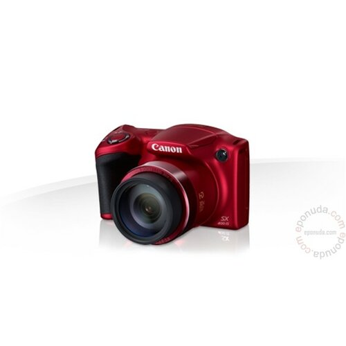 Canon SX400 IS Red digitalni fotoaparat Slike
