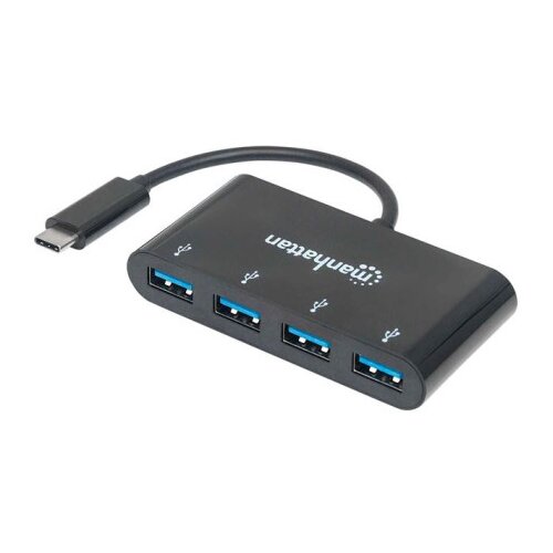 Manhattan USB HUB USB C- 4x USB 3.2, Bus Powered Cene