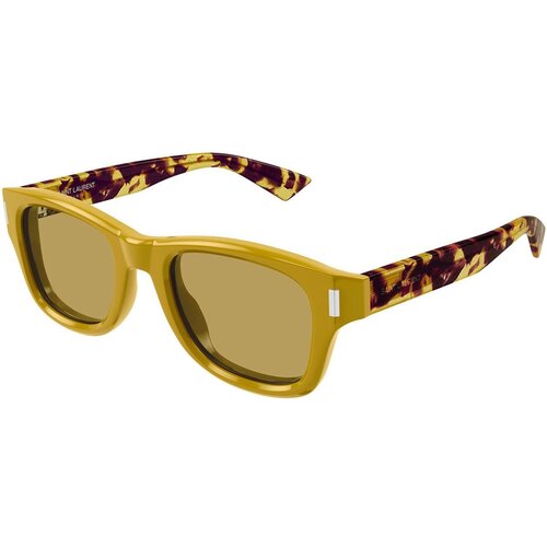 Saint Laurent SL801 004 ONE SIZE (50) Rumena/Rjava Slike