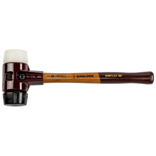 Halder SIMPLEX soft-face mallet 60 comp. rubber/nylon TE SIMPLEX Slike