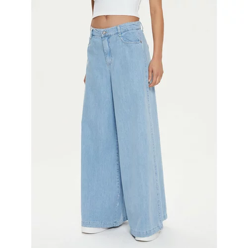 Please Jeans hlače P2UOEH0NOO Modra Baggy Fit