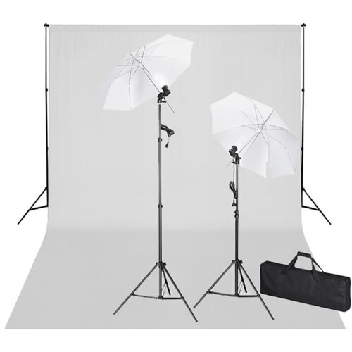  Studijski set bijela pozadina 600 x 300 cm i svjetla Cijene