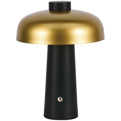  LED prigušiva punjiva stona lampa LED/3W/5V 3000-6000K 1800 mAh crna/zlatna Cene
