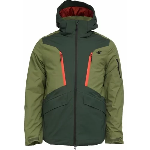 4f TECHNICAL JACKET Muška skijaška jakna, tamno zelena, veličina