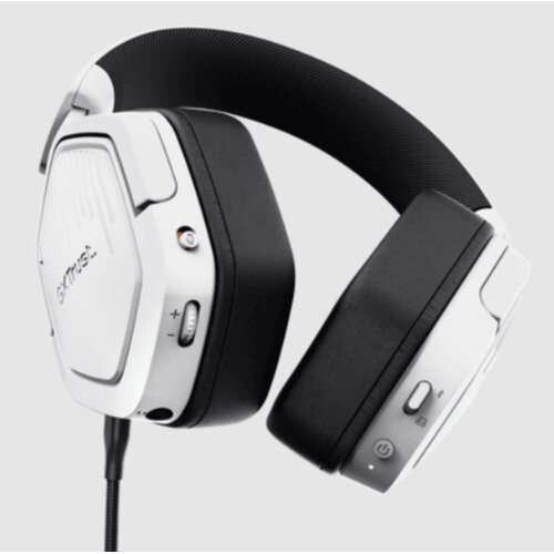 Trust GXT 493PS Carus wirelessPS5 slu&scaron;alice, 3.5 mm, USB-C,USB-A, stereo, bijele Cijene